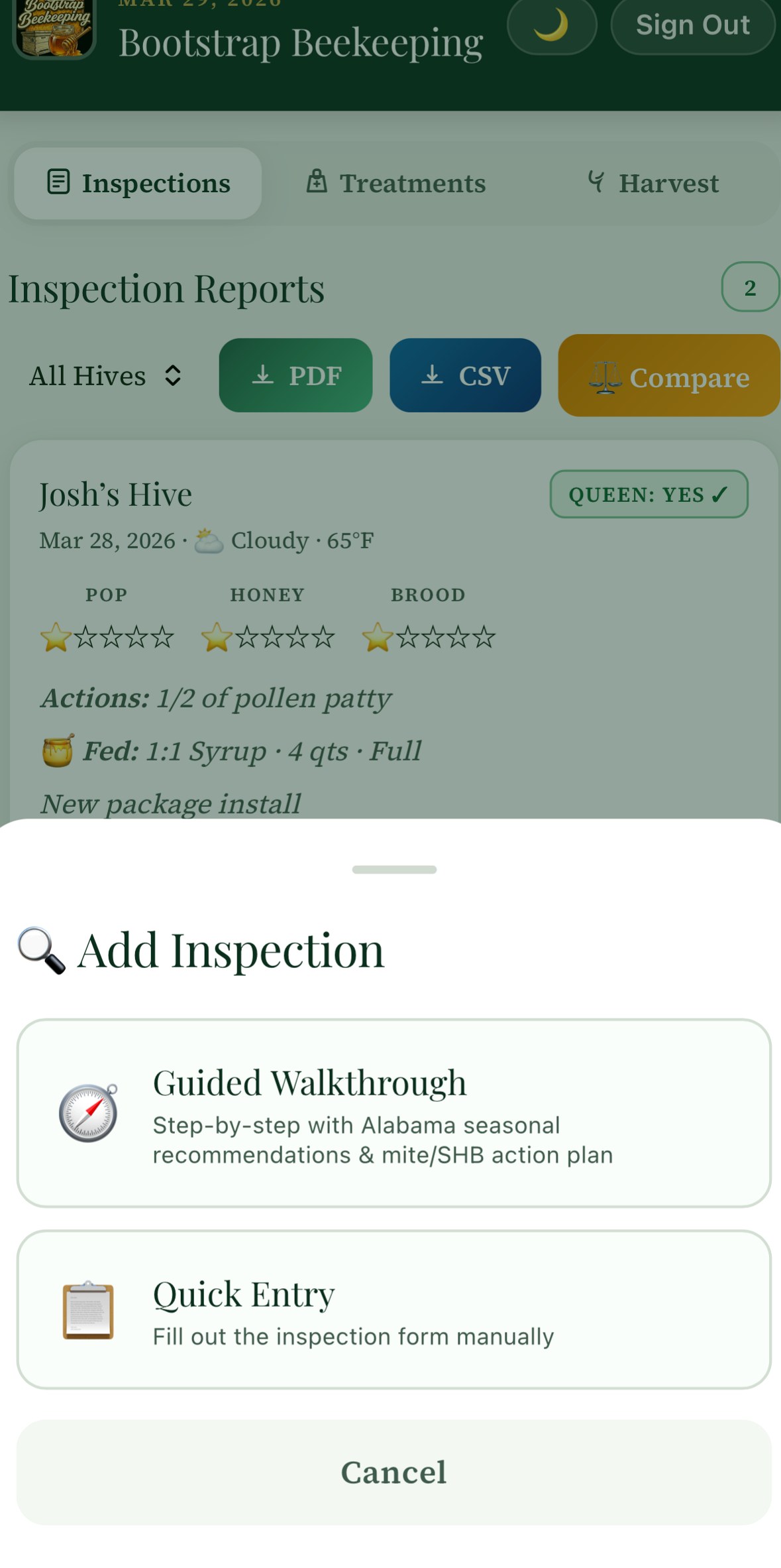 Apiary HQ Guided Walkthrough
